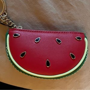 NWT Kate Spade Watermelon Coin Purse/Key Chain